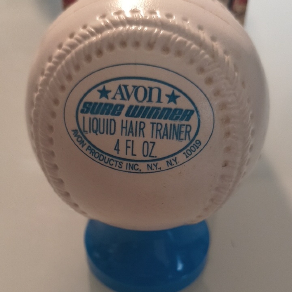 Avon Sure Winner Liquid Hair Trainer - Blue and White